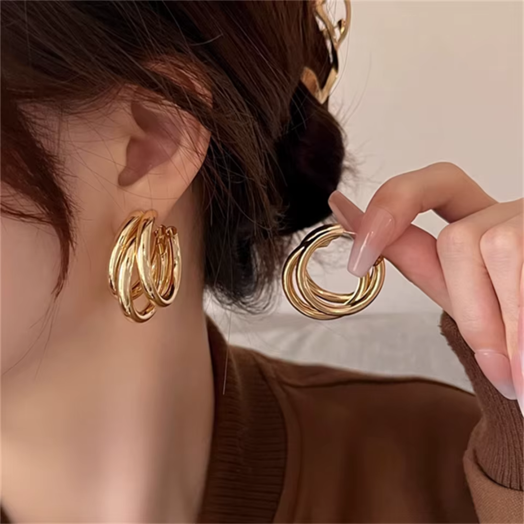 Ohrringe - GLOBUS (Gold)